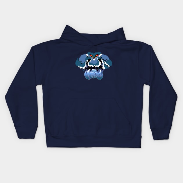 Geauga Lake The Wave Kids Hoodie by carcinojen